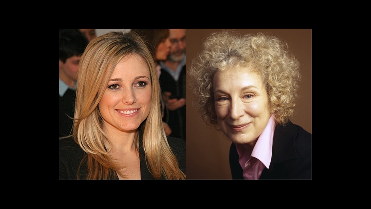 Amber Mac and Margaret Atwood Play Angry Birds